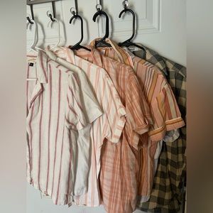 Group Sale ❤️ Proceeds for disadvantaged women - (7) Various Button-Up Tees